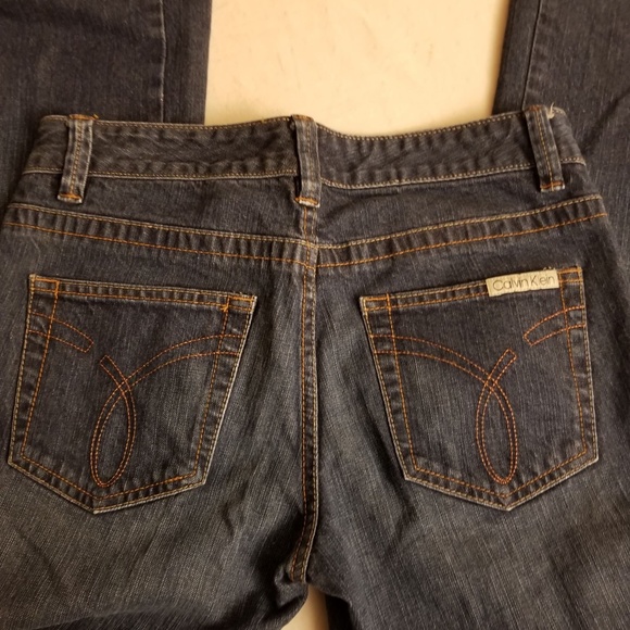 Calvin Klein Lean Bootcut Jeans with Spandex - Picture 2 of 6